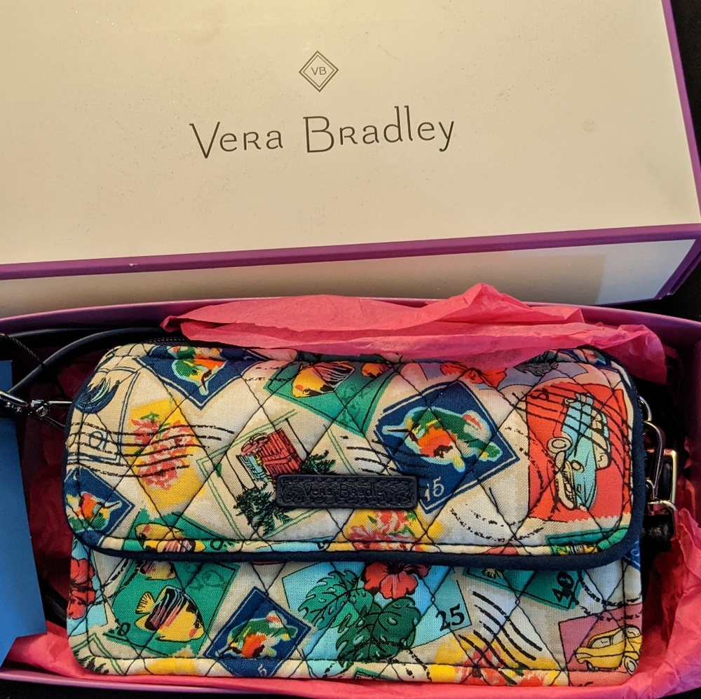 Vera Bradley Crossbody Purse Wallet or Wristlet
